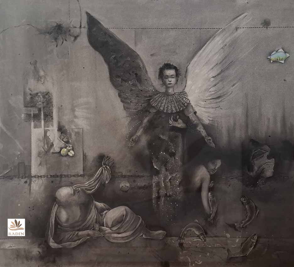 طراحی - طراحی سیاه قلم